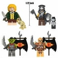 thumbnail image 3 of 26 Piezas El Señor de los Anillos Hobbit Lucha Intelectual Sauron Mini Figuras Set de Ejército, 3 of 10
