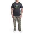 thumbnail image 5 of CafePress - Batty Bear Green - Men's Loose Fit, Cotton - 2 Piece Pajama Set, 5 of 7