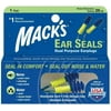 Mack's Ear Seals Washable & Reusable Dual Purpose Earplugs 1 Pair, 12-Pack
