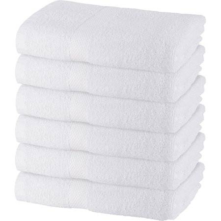 22 x 44 Inches Soft Cotton Small Towels, Towels for Spa, Pool, and Gym Lightweight and Extremely Absorbent Fast Drying