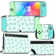thumbnail image 3 of KIPLINK Nintendo Switch OLED Skin Decal – Full Body Vinyl Cover, Anti-Scratch, Bubble-Free, Custom Gaming & Cartoon Designs, 3 of 32