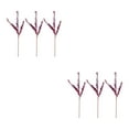 thumbnail image 1 of ZheElen 3pcs/set Wide Artificial Plant Versatile Décor Choice For Any Setting purple 2Set, 1 of 6