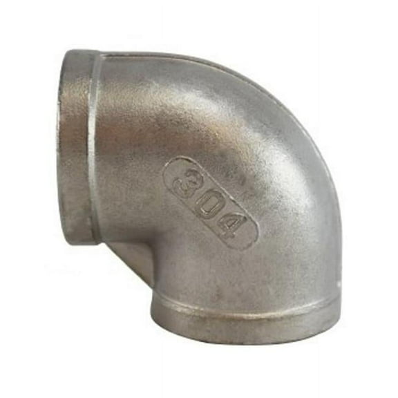 Anderson Metals 62103B 0.5 in. SS Elbow with 90 deg