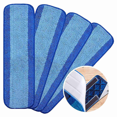 thumbnail image 3 of 8Pcs Microfiber Cleaning Pad, Compatible for Mop, Swifter Reusable Pads, Hardwood Floor Replacement Cleaning Head, 3 of 8