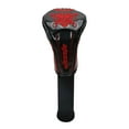 thumbnail image 1 of destyer Durable Golf Driver Couvre-Chef PU Cuir UT Club Couvre-Chef Garde Noir No.3, 1 of 9