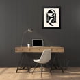 thumbnail image 4 of Wang, Melissa 20x24 Black Modern Framed Museum Art Print Titled - White Moon I, 4 of 5