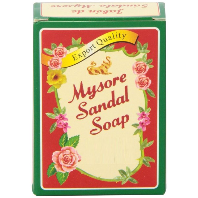 Jabón de sandalia Mysore, caja de 4,41 oz (125 gramos) (paquete de 5)