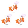 thumbnail image 4 of Luces LED ABS para exteriores Matsuzay Naranja+Verde 30 luces, 4 of 6