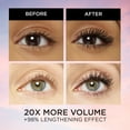 thumbnail image 3 of L,Oreal Paris Voluminous Makeup Lash Paradise Mascara, Black, 0.25 Fl Oz (Pack Of 2) Packaging May Vary, 3 of 3