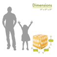 thumbnail image 3 of Petit Cube Ellie Jaune, 3 of 5