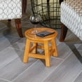 thumbnail image 3 of Wood Carved Mini Step Stool | Ideal for Adding Whimsy and Holding Drinks | Built from Durable Materials | Small and Easy to Carry, 3 of 3