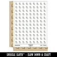 thumbnail image 2 of Pembroke Welsh Corgi Standing Dog 200+ Round Stickers - White - Gloss Finish - 0.50" Size, 2 of 3