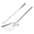 thumbnail image 3 of WEUVEB 5-Piece Fireplace Tool Set, 45-Inch Steel Fire Tools for Home Fireplace Care and Maintenance, 3 of 8