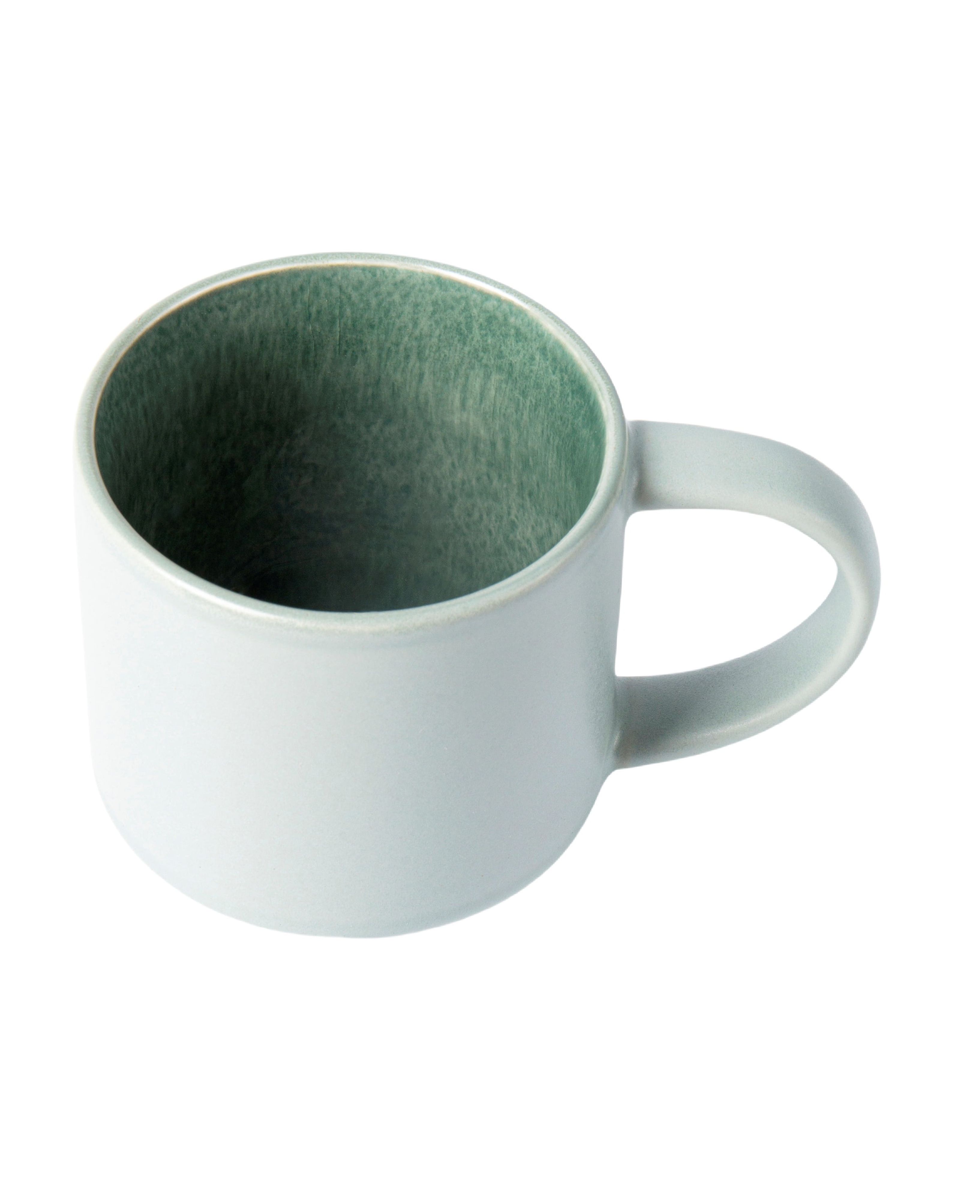 Better Homes & Gardens-Parker Green Stackable Stoneware Coffee Mug, 12 oz