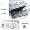 thumbnail image 6 of 2'x6' Rug Runners for Hallways Kitchen, Easter Non Slip Entryway Beside Floor Carpet Runner, Farmhouse Gnomes Flowers Rabbit Eggs Check Wooden Laundry Room Bedroom Throw Rugs Mat for Family Pet, 6 of 8