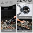 thumbnail image 3 of Yspwyqan SUV Trunk Mat, Gothic Skeleton Floral Wipeable Cargo Mat Rear Trunk Line, Grip-Backed Vehicle Interior Accessory Suitable for Most Sedans SUVs Wagons, 3 of 7