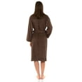 thumbnail image 2 of TowelSelections Women's Robe Turkish Cotton Soft Terry Kimono Bathrobe X-Large/XX-Large Deep Taupe, 2 of 6
