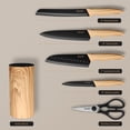 thumbnail image 3 of Juego de Cuchillos de Cocina hecef de 6 Piezas con Bloque - Acero, 3 of 11