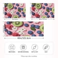 thumbnail image 2 of Yayeee Pillowcase King Size Set of 2 Satin Wrinkle Resistant Pillow Case, Pink Kiwi, 2 of 7