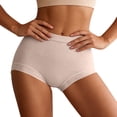thumbnail image 2 of Chbgutlmr Briefs for Women High Waist Full Coverage Panties Stretch Comfy Solid Color Breathable Underwear, 2 of 6