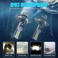 thumbnail image 3 of Maritcute 2pcs Car Headlight Bulb Kit H7 Led Headlight Bulb Kit Car Fog Light Bulbs High Low Beam 110W 30000LM Super-Bright 6000k White As shown, 3 of 9