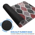 thumbnail image 6 of Long Mouse Pads for Desk,Red and Black Ethnic Geometric Pattern Desk Mats on Top Of Desks, Desk Mouse Pad Extra Large with 3mm Non-Slip Base and Stitched Edge for Gaming,Office,Work,Home 31.5"x15.7", 6 of 6
