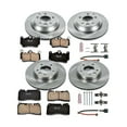 thumbnail image 3 of Power Stop Front and Rear Stock Replacement Brake Pad and Rotor Kit KOE5745, 3 of 8