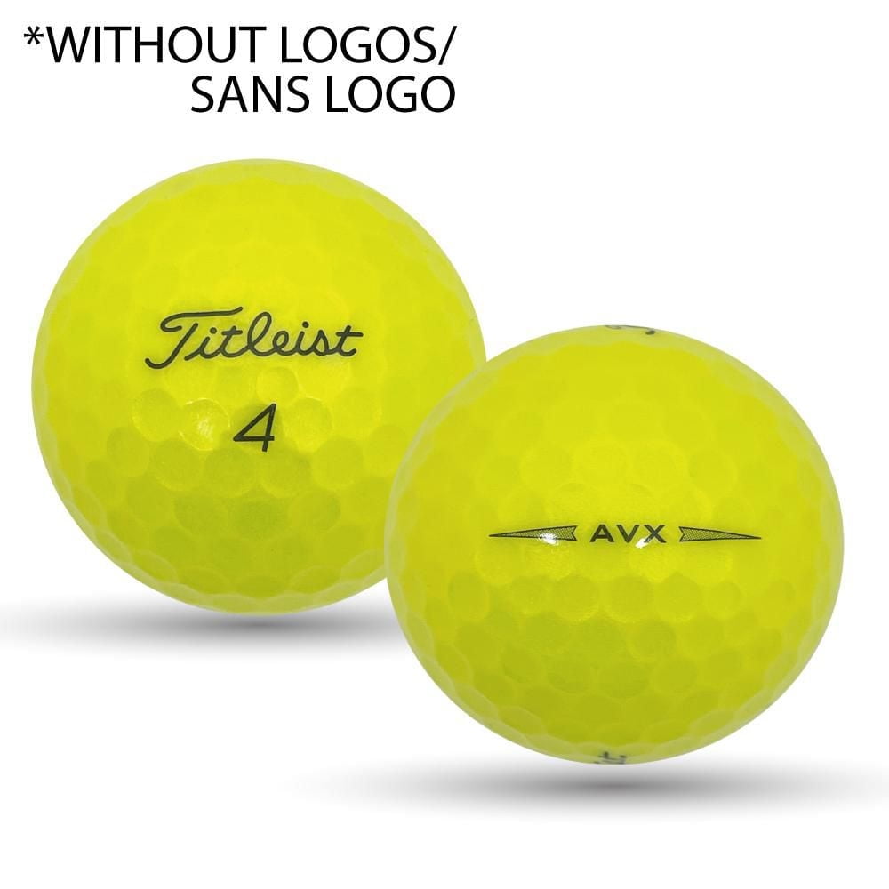 Mulligan - 36 Titleist AVX 5A Pristine Recycled Used Golf Balls, Yellow
