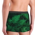 thumbnail image 5 of Haiem Green Leave Fern Men's Boxer Briefs, Every Day Comfort Stretch Cotton Moisture-Wicking Underwear-X-Large, 5 of 9