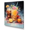 thumbnail image 2 of Designart "Cocktail of Tropical Soda I" Food & Beverage Canvas Print, 2 of 5