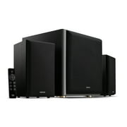 Edifier M601DB Computer Speaker System with Wireless Subwoofer, 2.0+1 Bookshelf Sound System, Bluetooth 5.1 AptX, 110W RMS, For Desktop, Laptop, Tablets, Phone, TV, Black