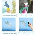 thumbnail image 4 of 16PCS Leaf Window Clings Static Rainbow Glass Stickers Anti-Collision Window Glass Decals Sun Catcher Decorations Non Adhesive Prismatic Vinyl for Prevent Stop Birds, 4 of 8