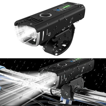 

ALLTIMES LED Battery Bicycle Light Lighting ABS 350LM 85 Degree Flood Light Bike Headlight & Taillight Detachable Buckle Waterproof for Riding Hiking Camp Cycling Mountain Street Road