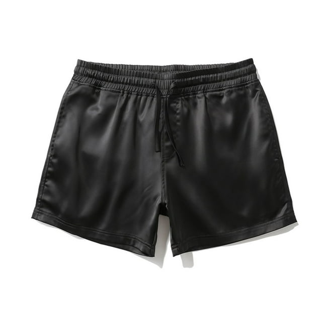 Ceisia Gift Men's Spring/Summer Casual Shorts - Fashion Solid Elastic Waist Drawstring Beach & Outdoor Short Pants