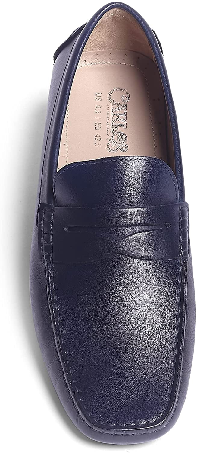Carlos by Carlos Santana Mens Ritchie Driver Loafer 12 Navy  display picture 1