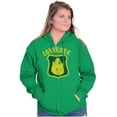 thumbnail image 4 of Woodsy Owl Cute United States Forest Zip Up Hoodie Men's Women's Brisco Brands L, 4 of 6