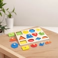 thumbnail image 4 of Tablero Clasificación A Juego Colores Montessori Juguete para Y Niñas (12 Agujeros), 4 of 9