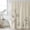 Beige, variant on Brown Flowers Shower Curtain, Waterproof Shower Curtains for Bathroom, Japanese Abstract Floral Plants Simple Art Washable Fabric Bathtub Curtain Set Bath Decor with 12 Hooks 48"x72"