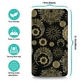thumbnail image 2 of Celestial Art Coffee Station Mat - Boho Starry Night Absorbent Coffee Bar Mat - Non-Slip Countertop Protector - Golden Sun and Crescent Moon Theme, 2 of 4