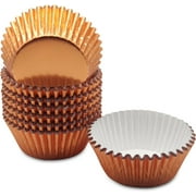 Orange Cupcake Liners 160-count, Standard Wrappers Muffin Baking Cups for Bakery & Home Use