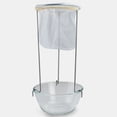 thumbnail image 4 of Filtro de malla para alimentos, colador para transferir líquidos, de acero inoxidable, para mermelada, 3 unidades, 4 of 6