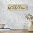 thumbnail image 2 of VHC Brands Buzzy Bees Always Bee... Grateful & Kind MDF Wall Sign 4x12, Spring Decor, Home Decorations for Wall or Door, Spring and Easter Hanging Decoration, 2 of 4