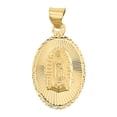 thumbnail image 1 of Medalla Oval Virgen De Guadalupe Med Oro 10 K Joyería M De Leon Medalla Oval Virgen De Guadalupe, 1 of 3