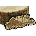 thumbnail image 2 of Printtoo Delhi Monuments Engraved Wooden Fridge Magnet Souvenir Gift Collectibles, 2 of 4