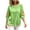 Green, variant on Posijego 3/4 Sleeve Sweatshirts for Women Oversized Sweatshirt Crew Neck Summer Casual Pullover Sweatshirt Fall Tops