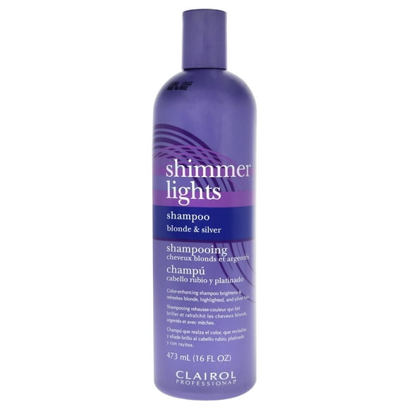 Shimmer Lights Blonde Shampooing et Silver de Clairol pour Unisexe - Shampooing 16 oz
