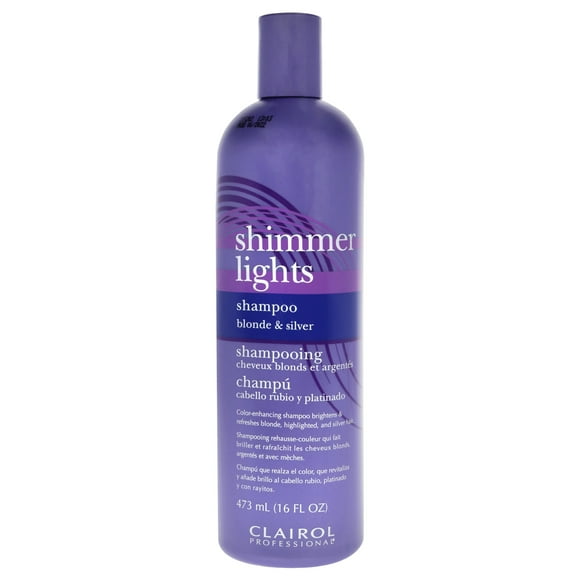 Shimmer Lights Blonde and Silver Shampoo by Clairol for Unisex - 16 oz Shampoo