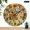10x10in, variant on NIANHE 1pc Autumn Harvest Market Theme Wall Clock Battery Operated, 10 inch  Silent Non Ticking Round Wall Clock Lobby Corridor Dining Room Bedroom Office Classroom