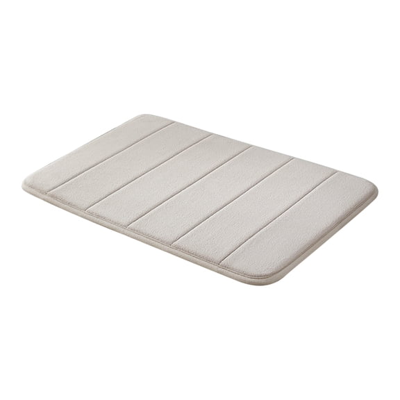 Jubipavy Thickened Doormat Bathroom Floor Mat Memory Sponge Doormat Bathroom Water Absorption Foot Mat