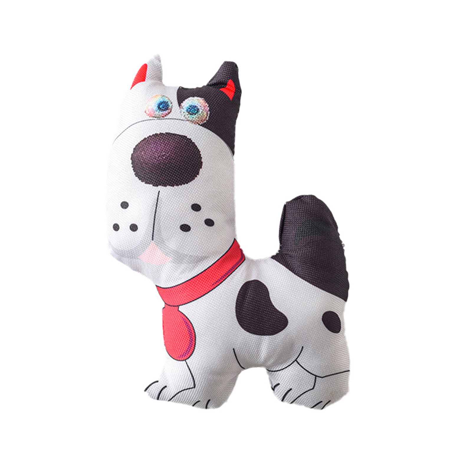 Pet Dog Puppy Cartoon Chew Toy Squeaker Squeaky Soft Plush Play Sound Dolls 